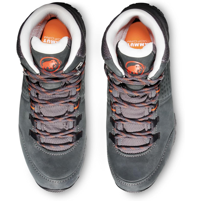 Черевики для трекінгу та хайкінгу Mammut Nova IV Mid LTH, жіночі, 42 EU, чорний/гарячий червоний