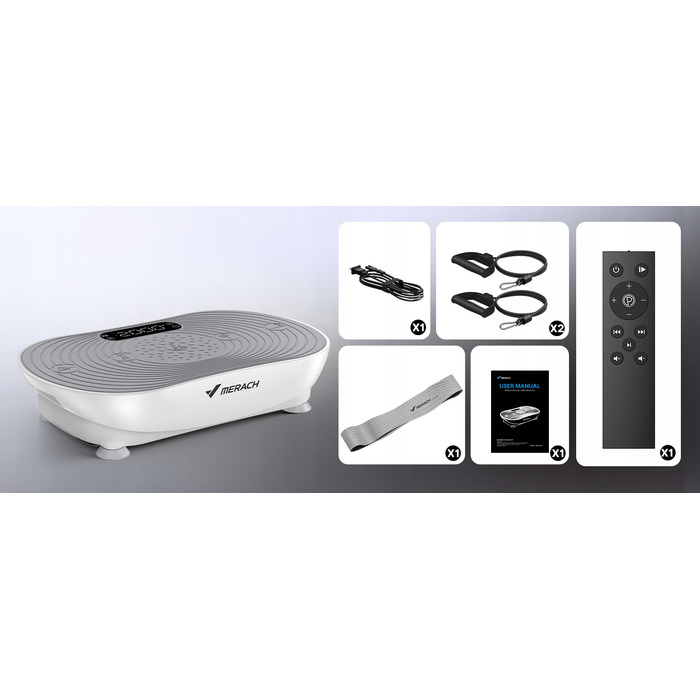 Віброплатформа Merach MR-2533B1, 150 Вт