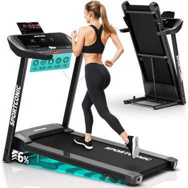 Бігова доріжка для дому з нахилом, Walking Pad, 1-14 км/год (T155) - Компактний та тихий, без килимка