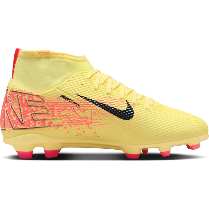 Дитячі футбольні бутси Nike Mercurial Superfly 10 Club Kylian Mbappé, HF6283, 34 EU, Laser Orange/Armory Navy