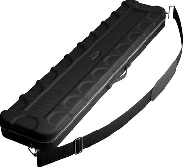 Чохол для більярдних київ Casemaster Parallax Guard 2x2, на 2 повні киї (2 батти/2 шафти), міцний поліестер 600D Oxford, чорний