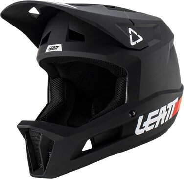 Дитячий велосипедний шолом Leatt MTB Gravity 1.0 Jr V23, чорний, XXS (51-52 см)